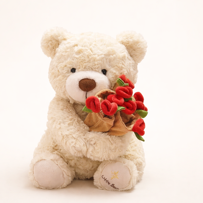 TulMiś™ - Miś z bukietem