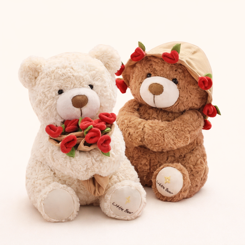 TulMiś™ - Miś z bukietem